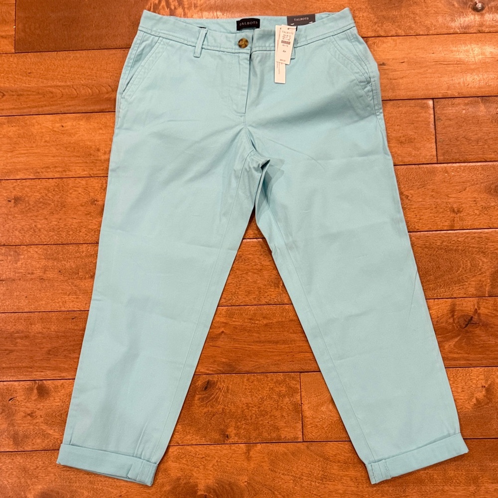 Talbots Women's Light Blue Chinos